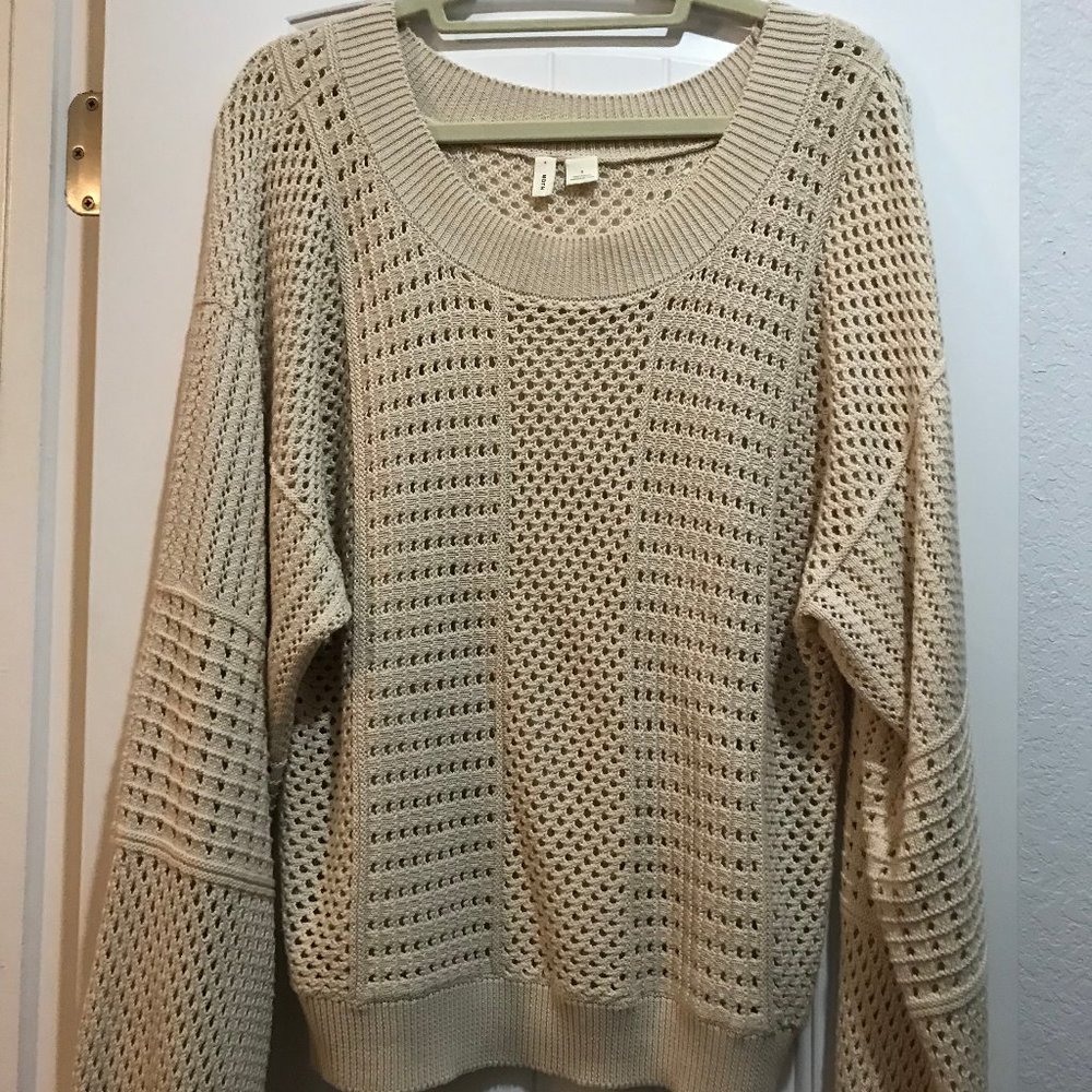 Anthropologie Tan Sweater